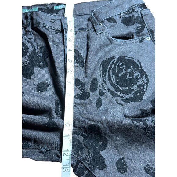 Wild Fable Womens High-Rise Straight Jeans Floral Print Size 10 / 32" Inseam - Picture 8 of 11